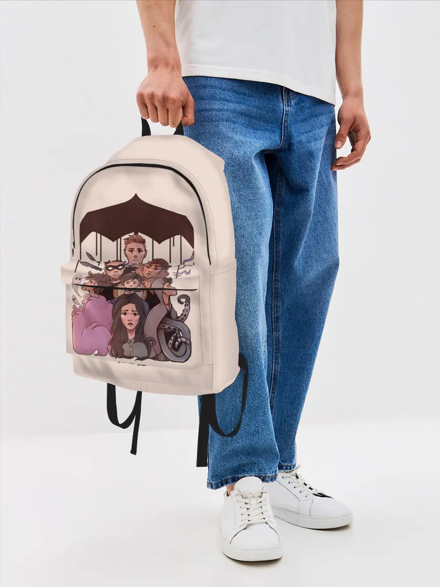 Рюкзак джинсовый / Семья вместе