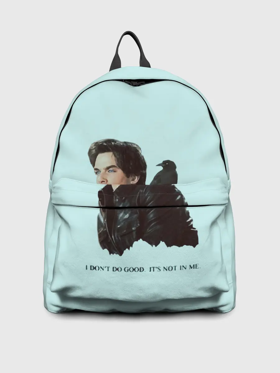 Рюкзак джинсовый / Дневники вампира,