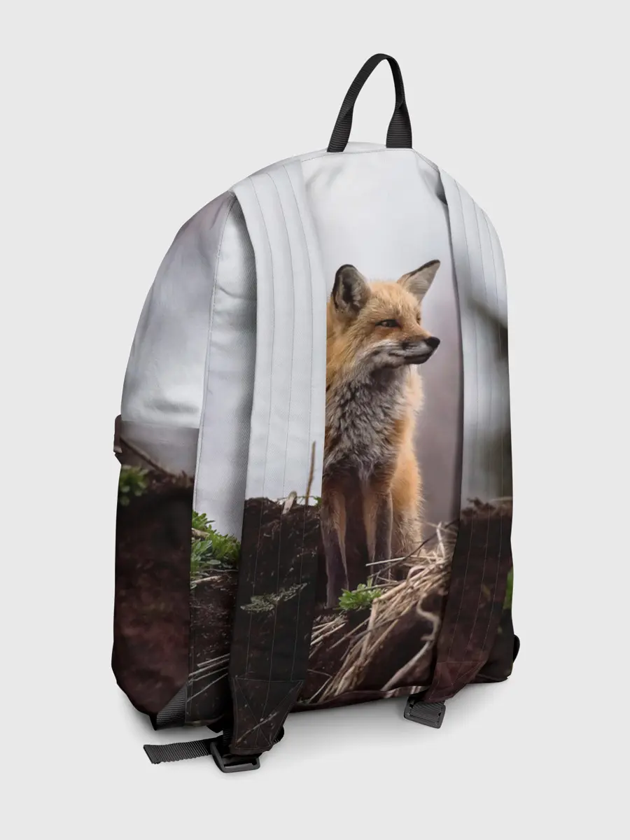 Рюкзак джинсовый / Лиса