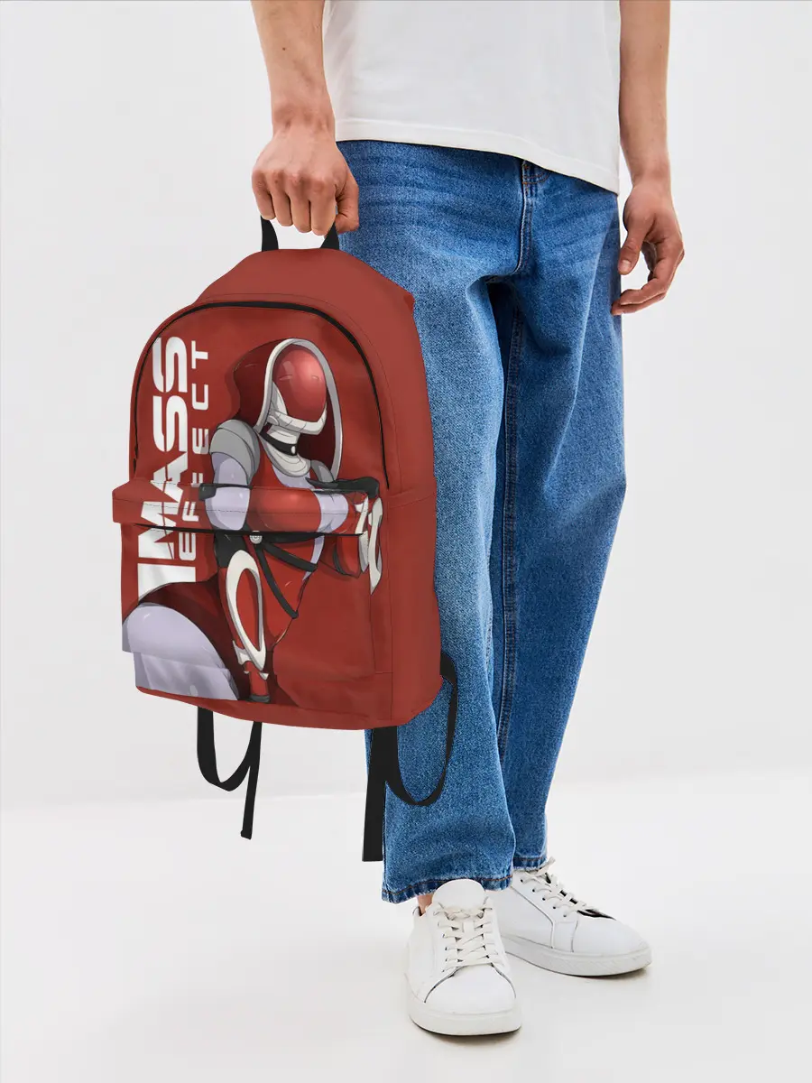 Рюкзак джинсовый / mass effect