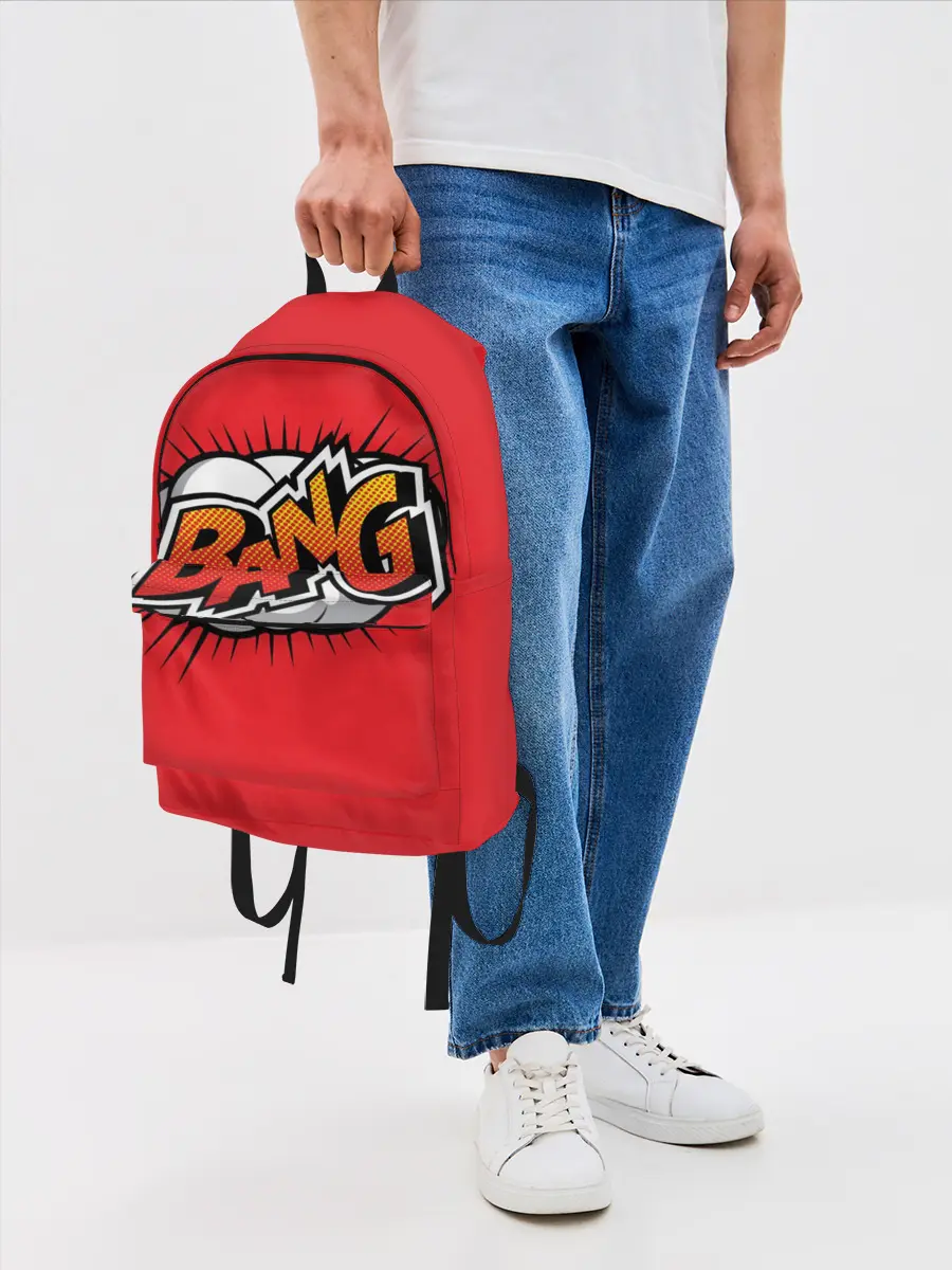 Рюкзак джинсовый / BANG