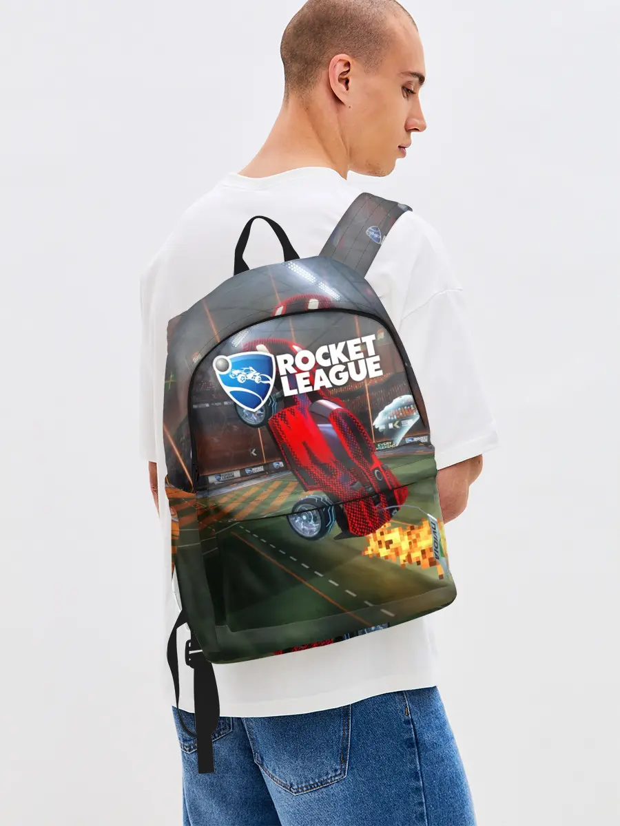 Рюкзак джинсовый / Rocket League