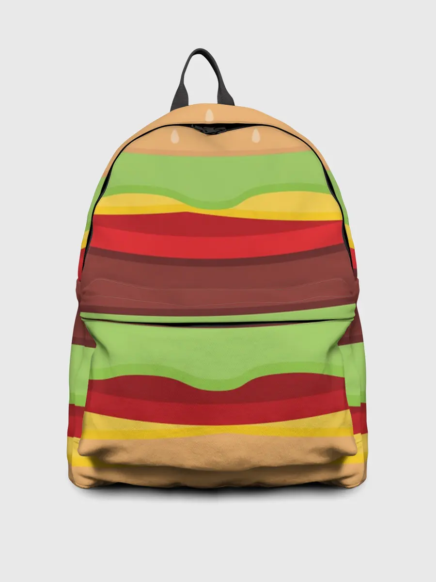 Рюкзак джинсовый / Бургер