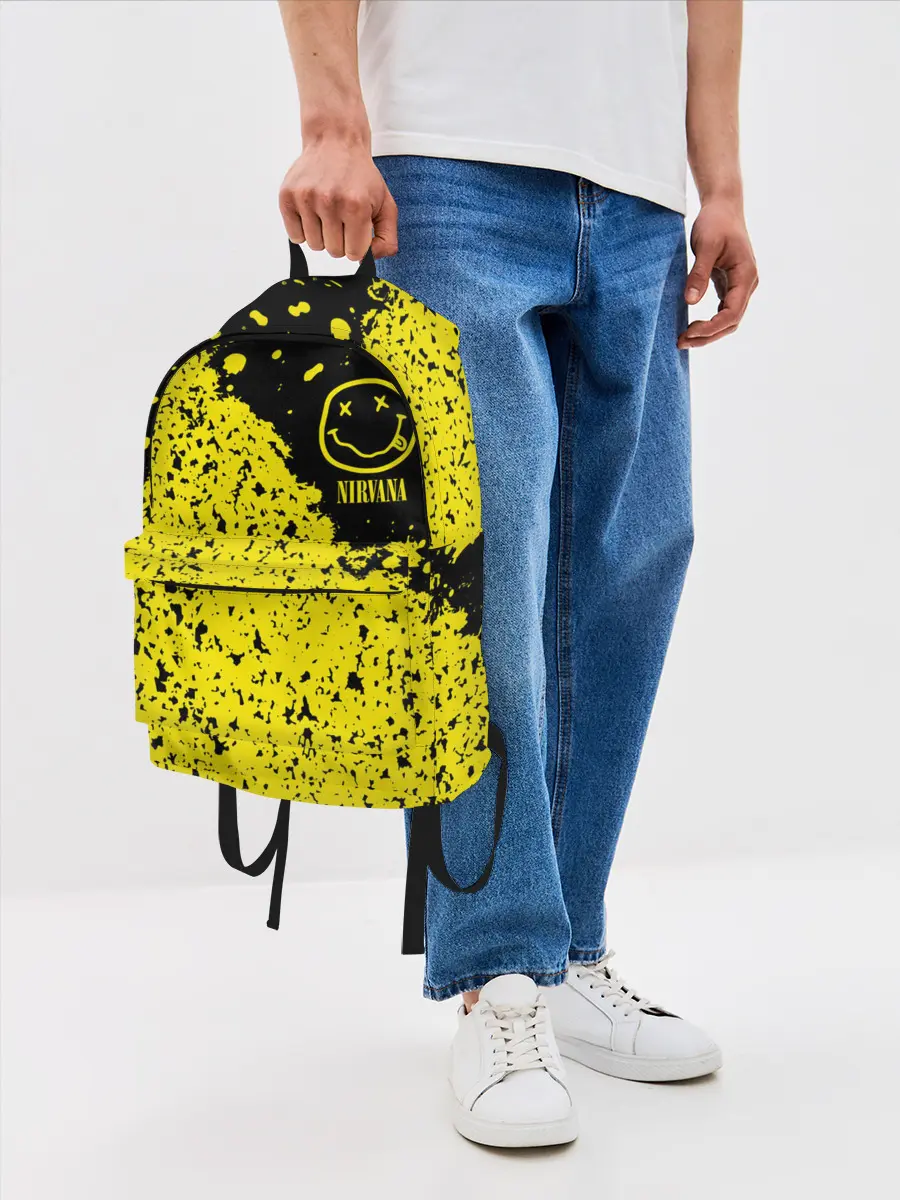 Рюкзак джинсовый / NIRVANA / НИРВАНА