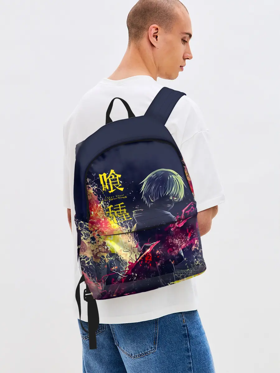 Рюкзак джинсовый / Канеки Кен | Токийский гуль