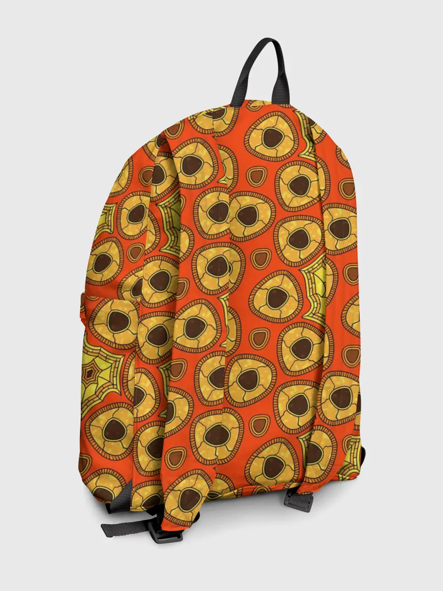 Рюкзак джинсовый / Древний африканский узор