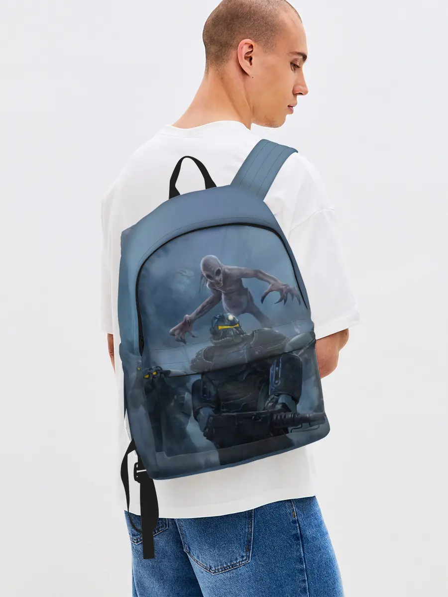 Рюкзак джинсовый / Братство стали