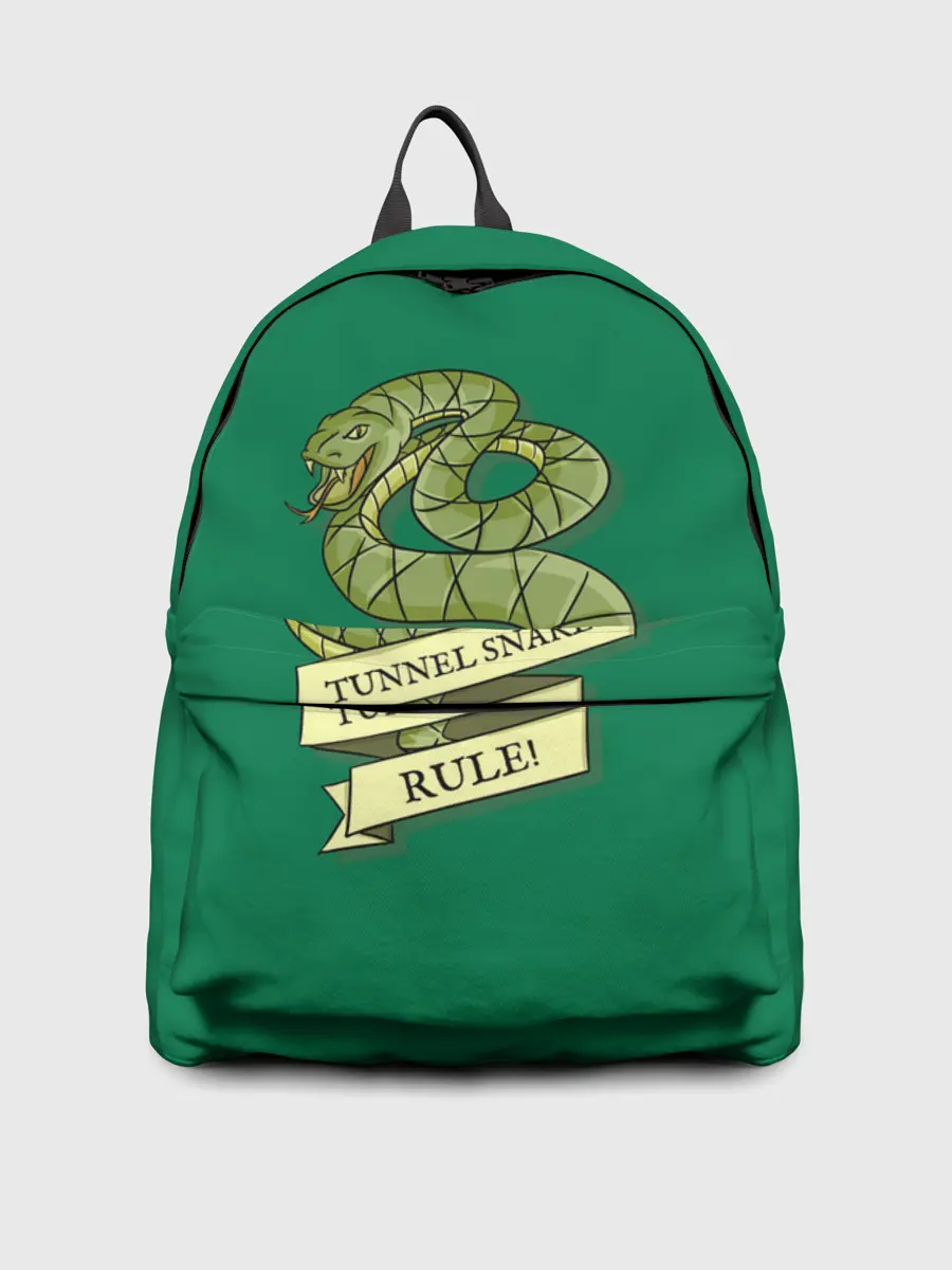 Рюкзак джинсовый / Туннельные змеи рулят!