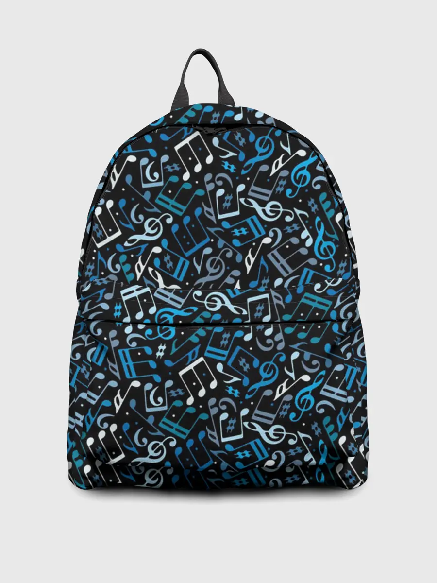 Рюкзак джинсовый / Ноты