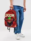 Рюкзак джинсовый / DOOM Eternal