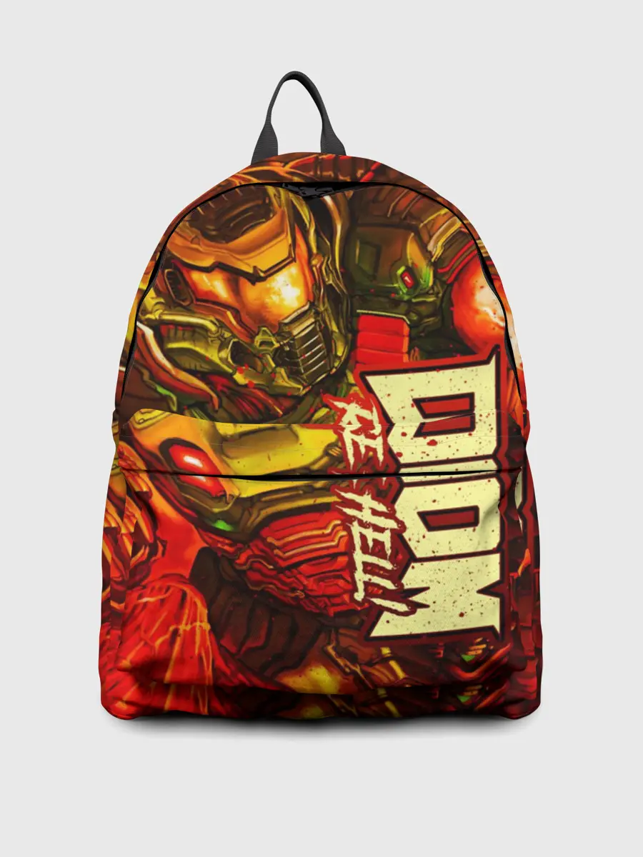 Рюкзак джинсовый / DOOM Eternal