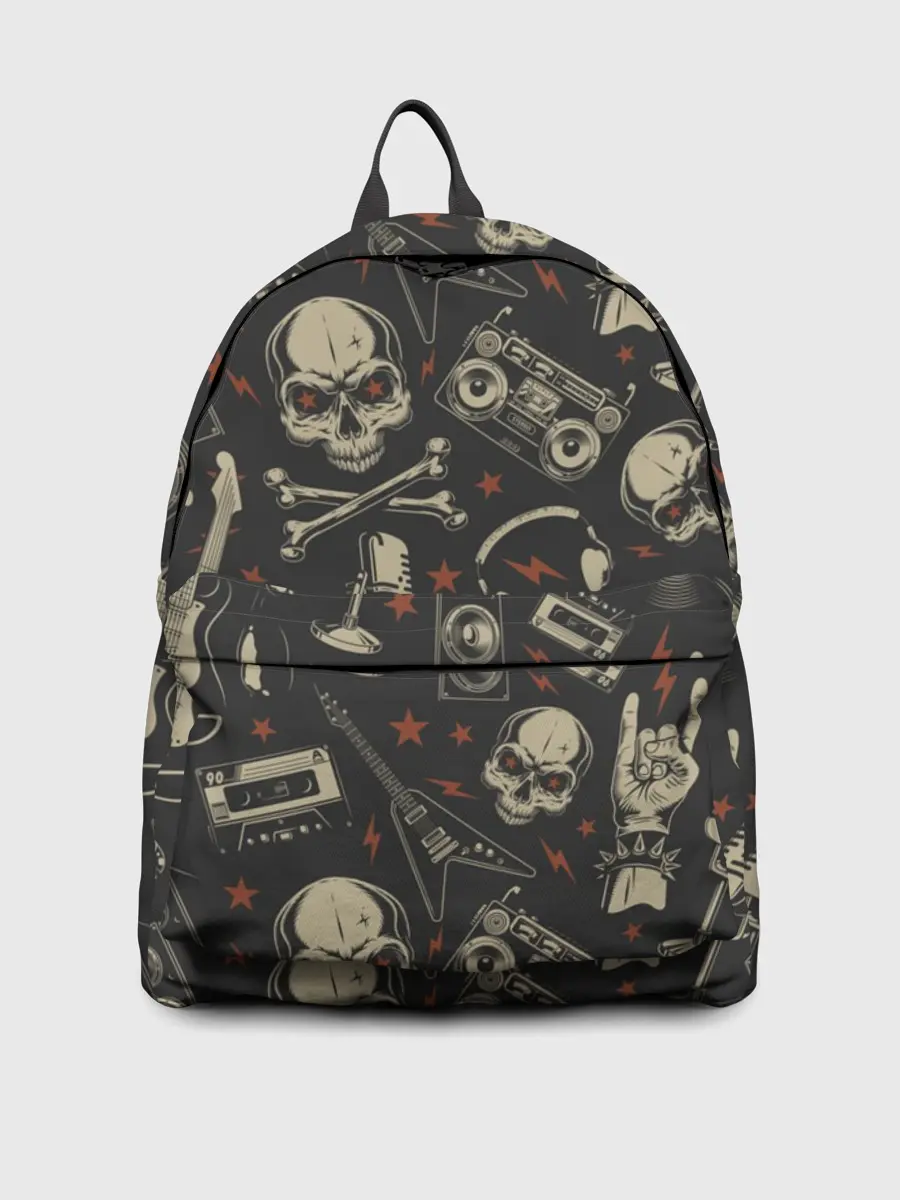 Рюкзак джинсовый / Рок-музыка