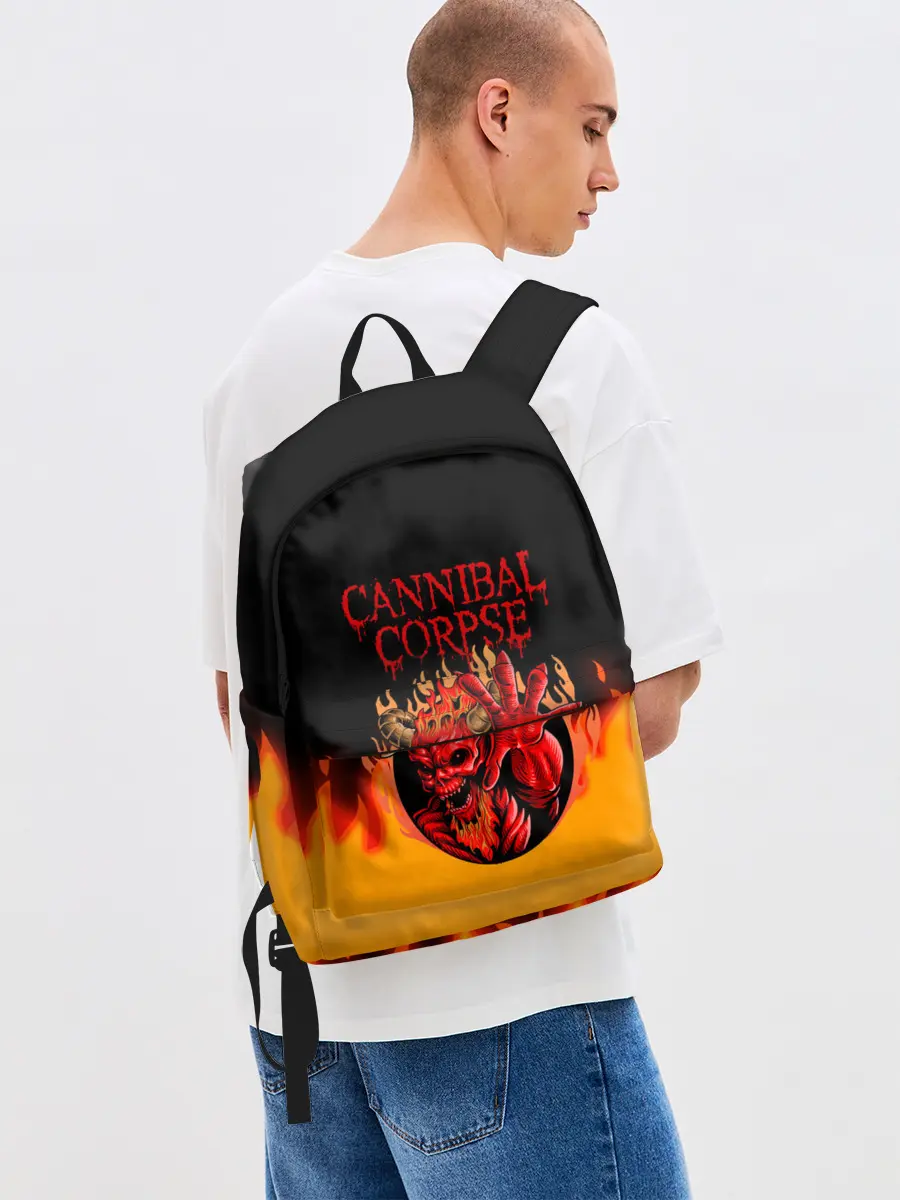 Рюкзак джинсовый / Cannibal Corpse | Труп Каннибала