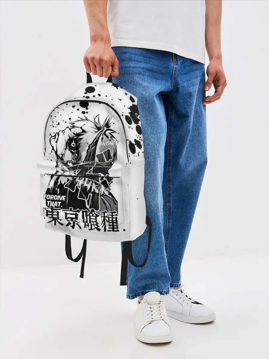 Рюкзак джинсовый / FORGIVE THAT. Tokyo Ghoul