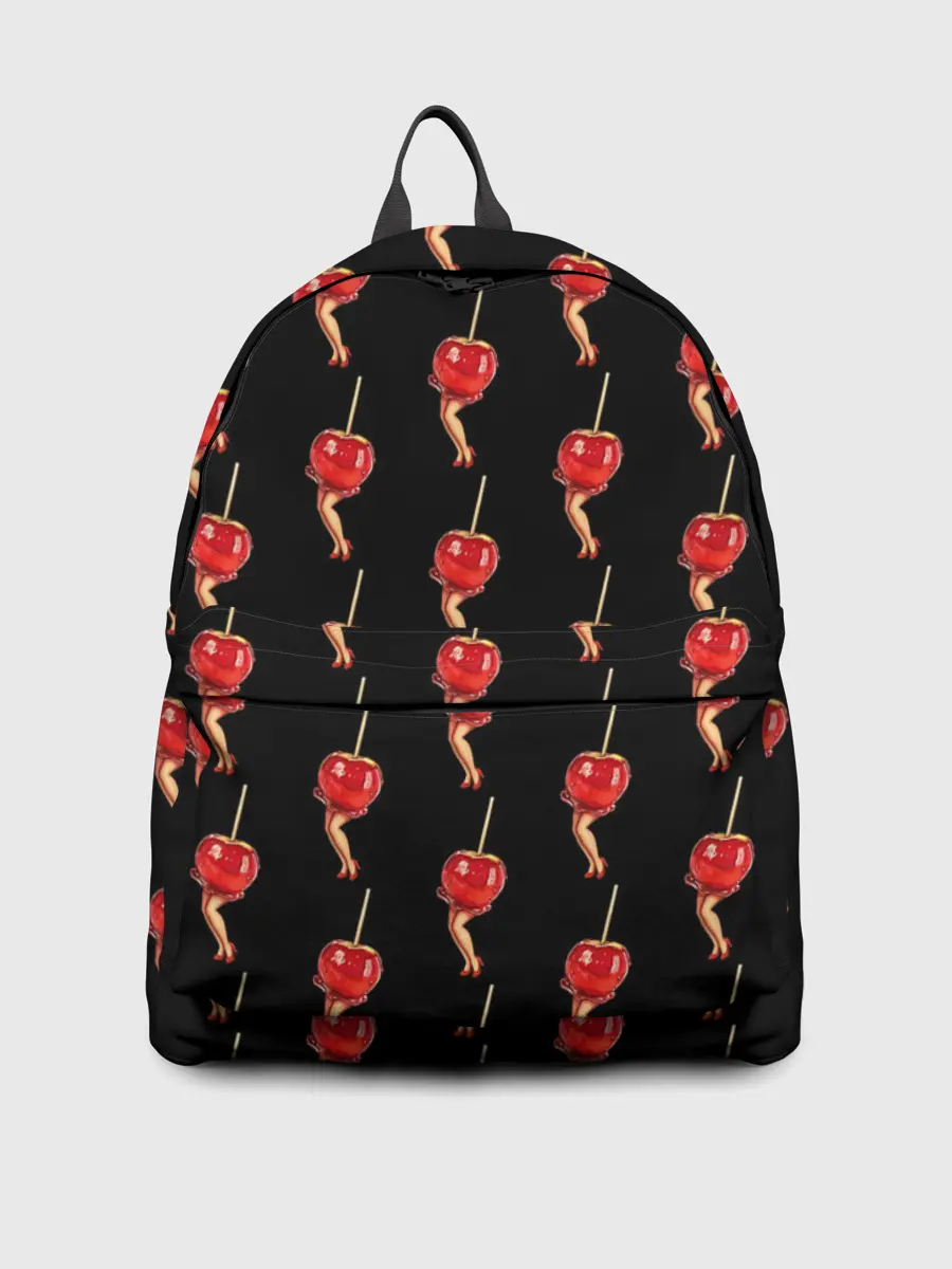 Рюкзак джинсовый / Девушка Чупа-Чупс