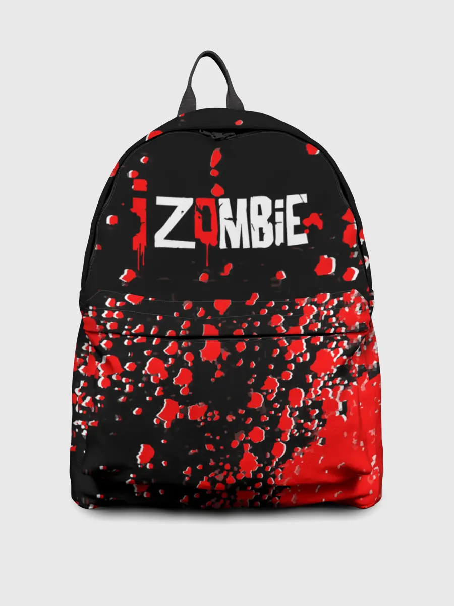 Рюкзак джинсовый / я зомби