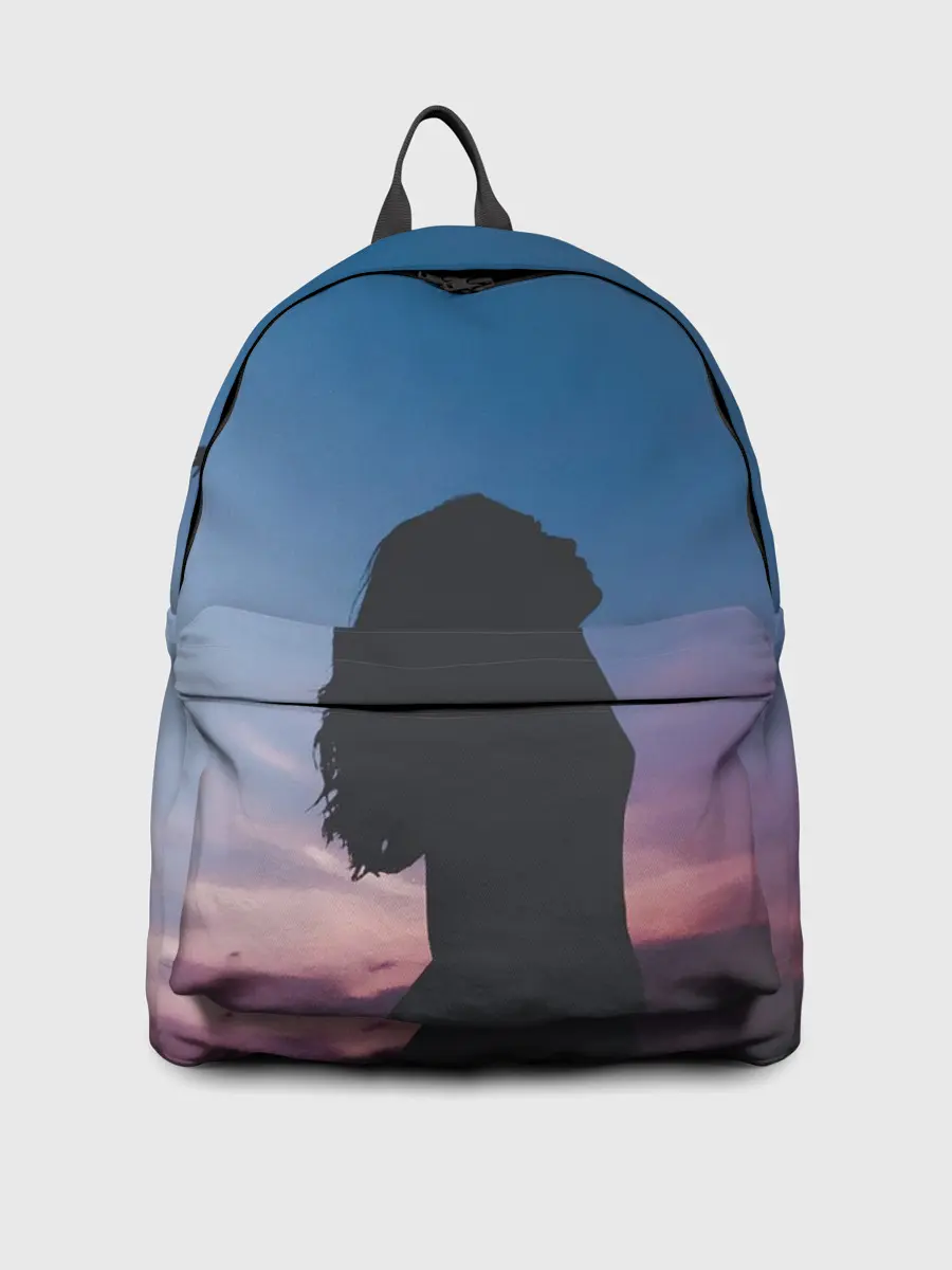 Рюкзак джинсовый / Девушка