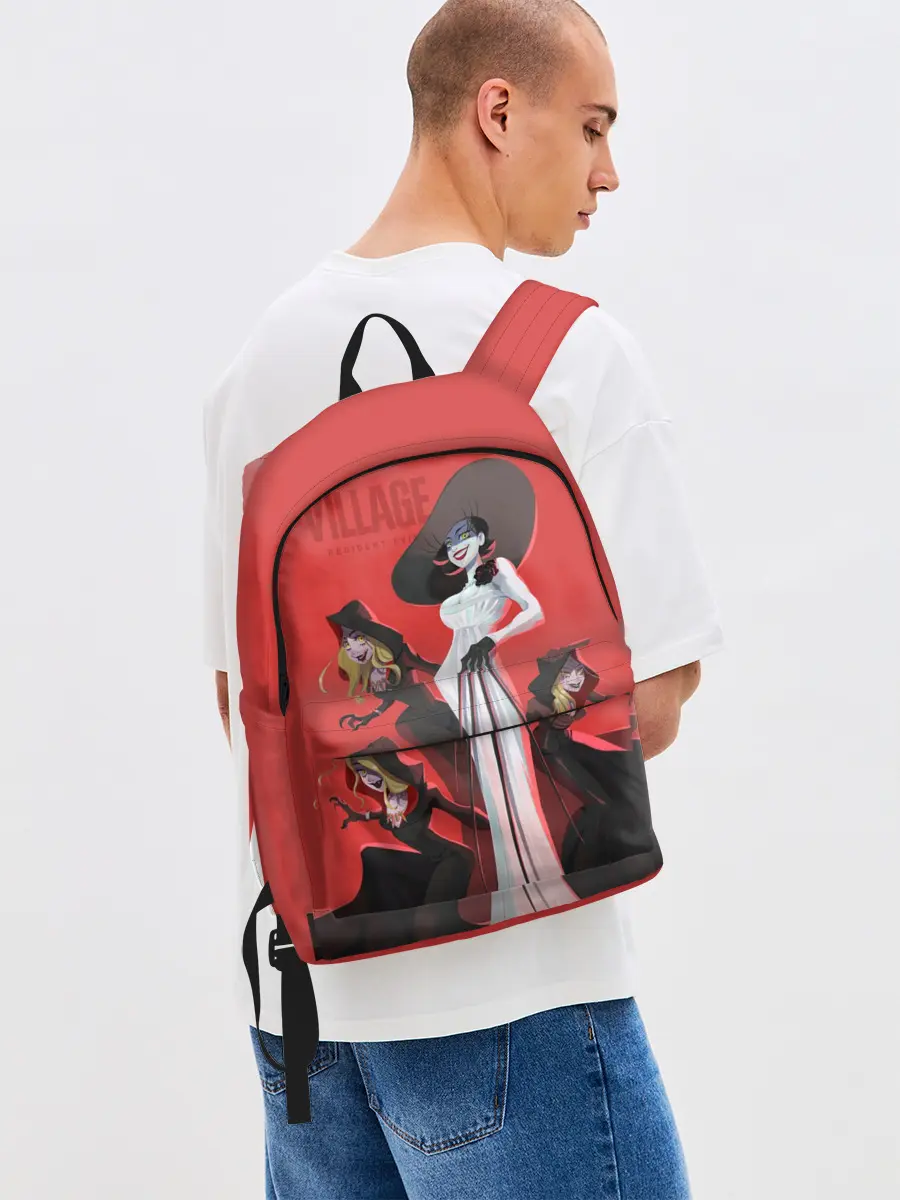 Рюкзак джинсовый / VILLAGE resident evil