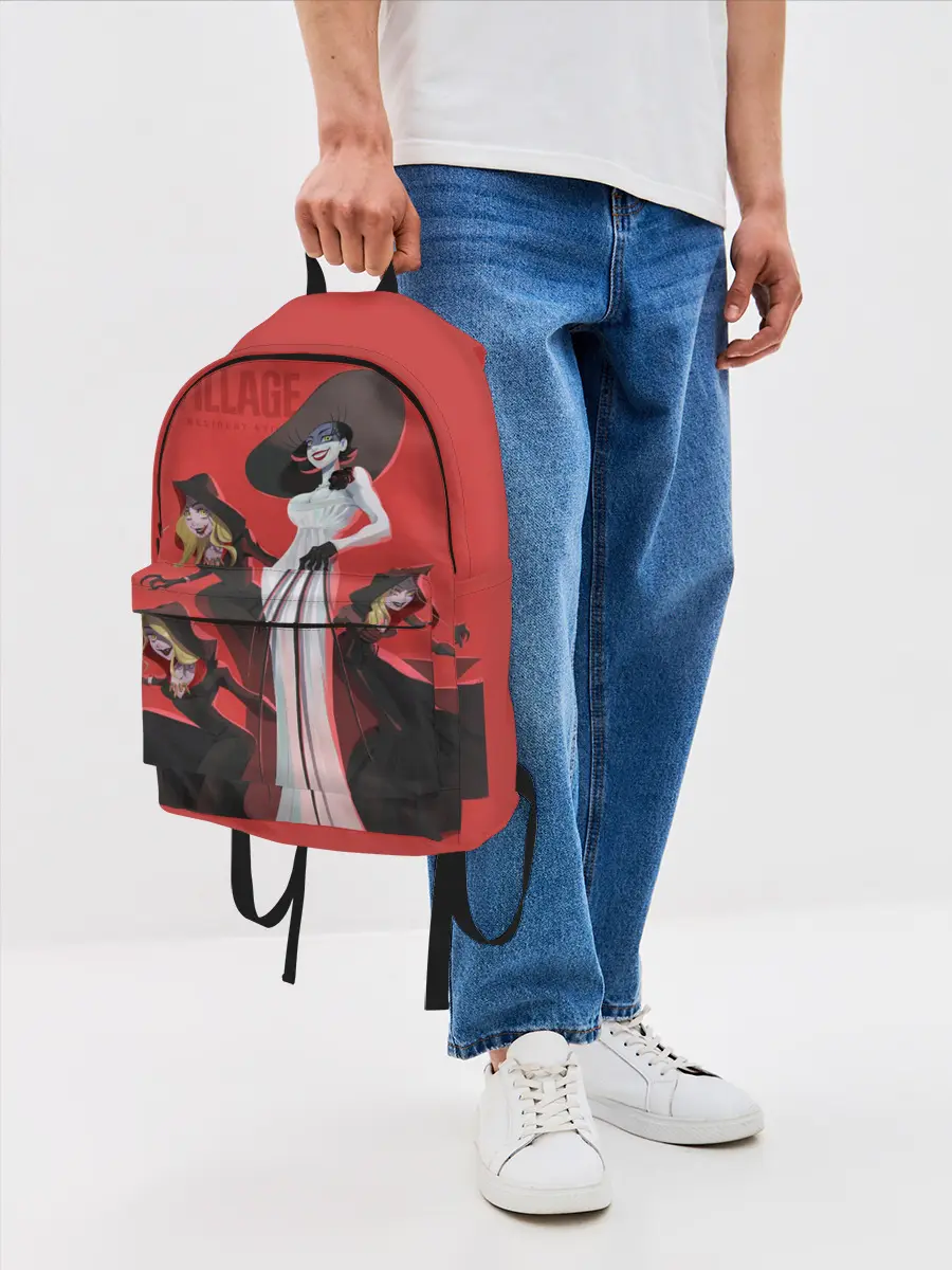 Рюкзак джинсовый / VILLAGE resident evil