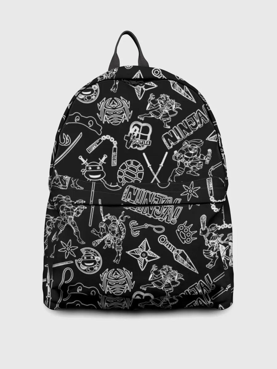 Рюкзак джинсовый / Нинздя Черепашки | LogoBombing