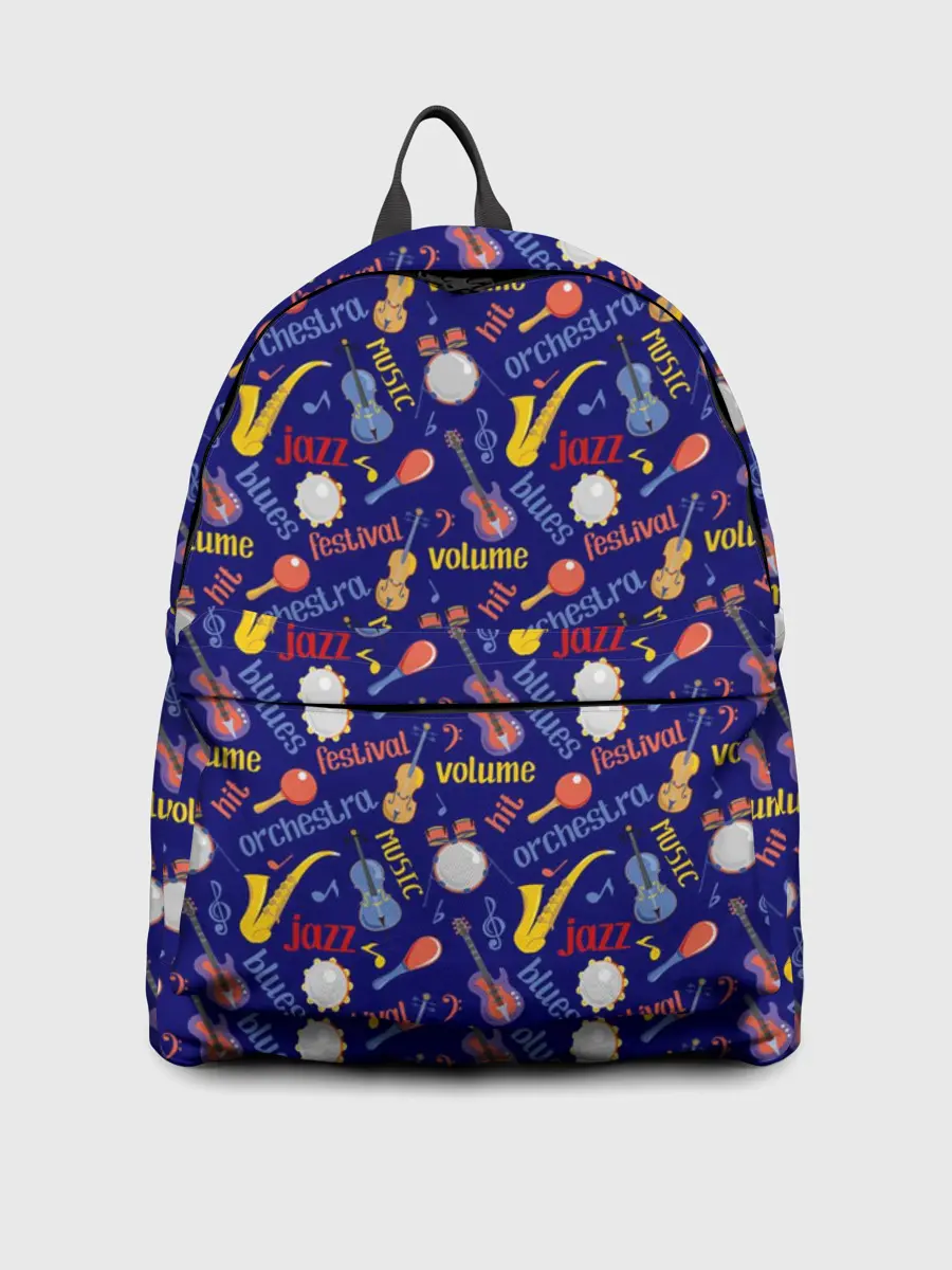 Рюкзак джинсовый / Музыкант