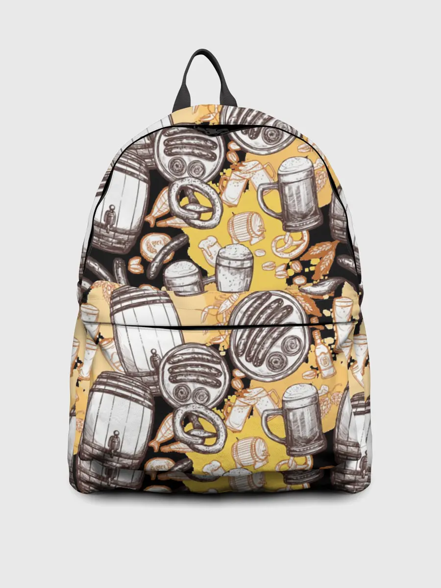 Рюкзак джинсовый / Пиво / Beer