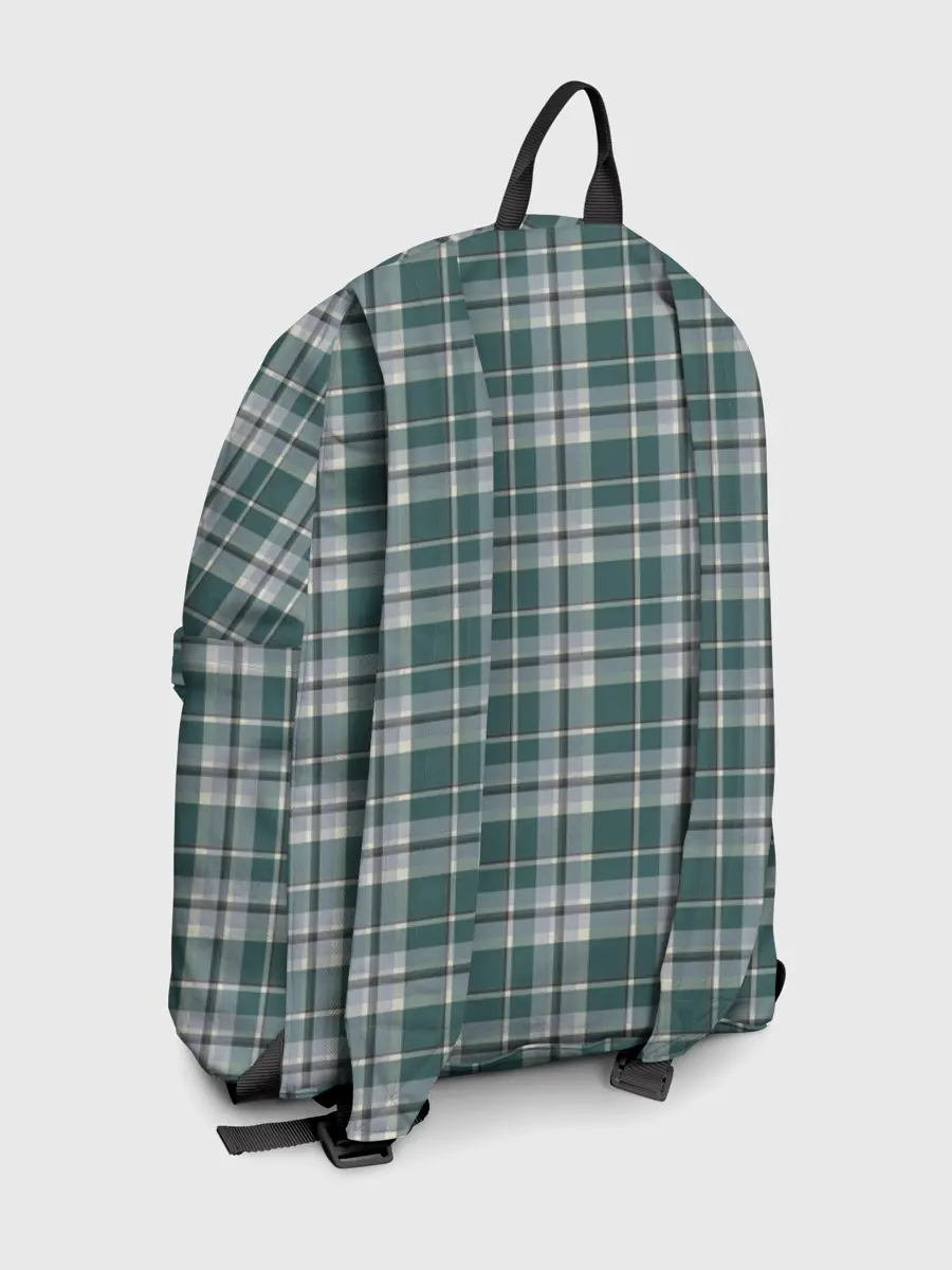 Рюкзак джинсовый / Узор в клетку