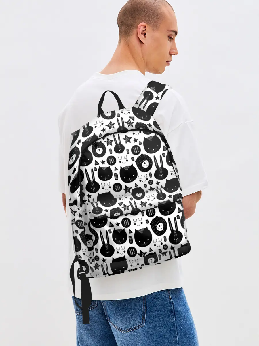 Рюкзак джинсовый / Мультяшки