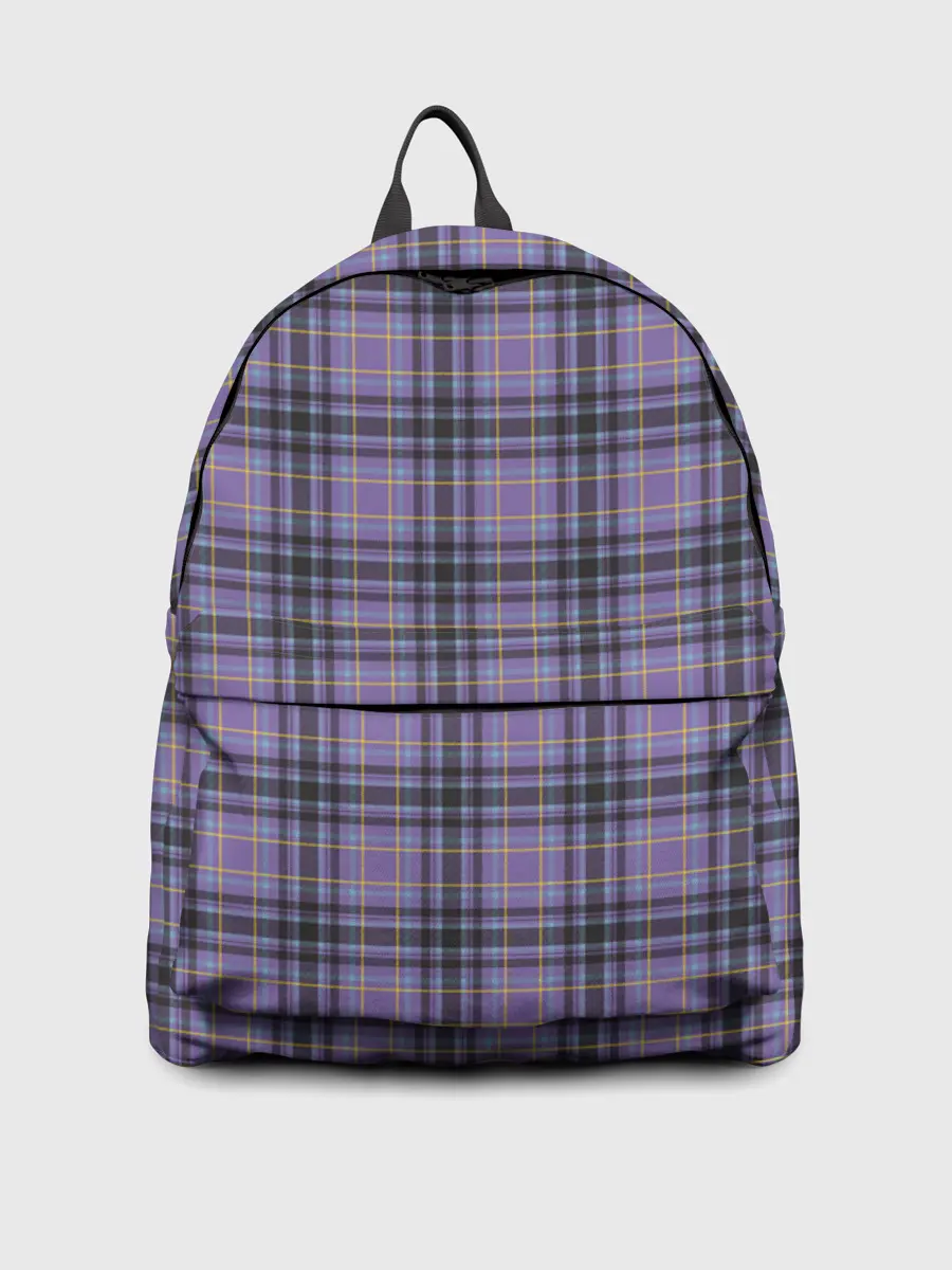 Рюкзак джинсовый / Узор в клетку