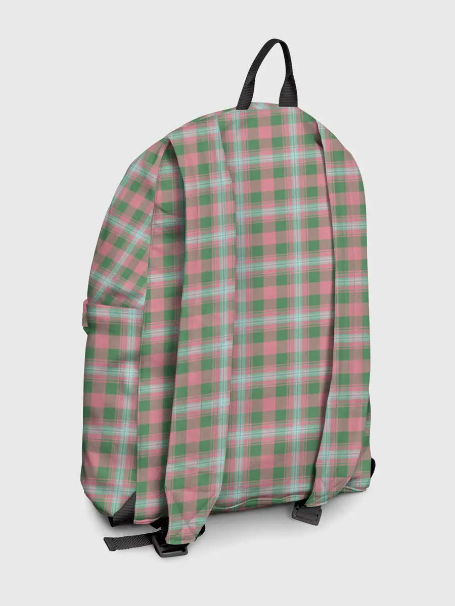 Рюкзак джинсовый / Узор в клетку