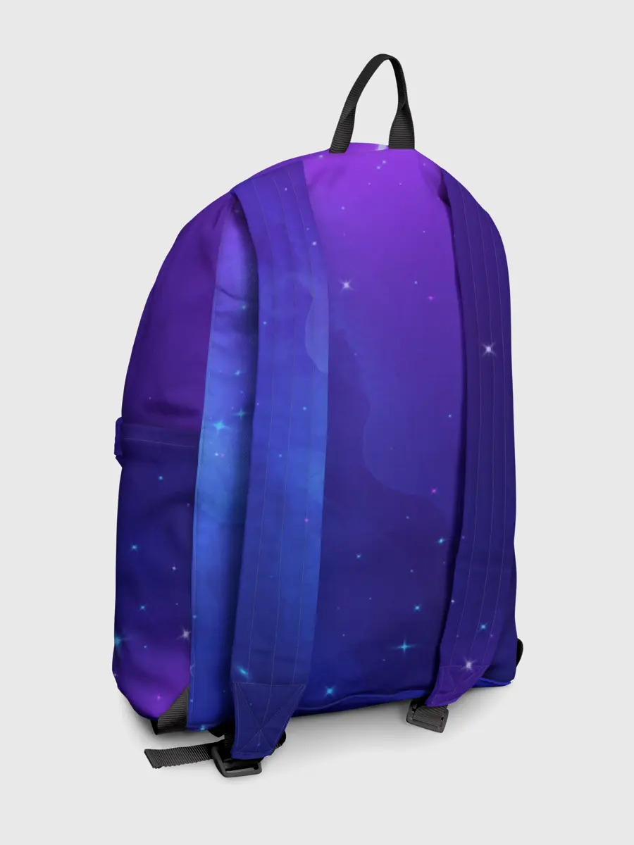 Рюкзак джинсовый / Retrowave Neon Horse