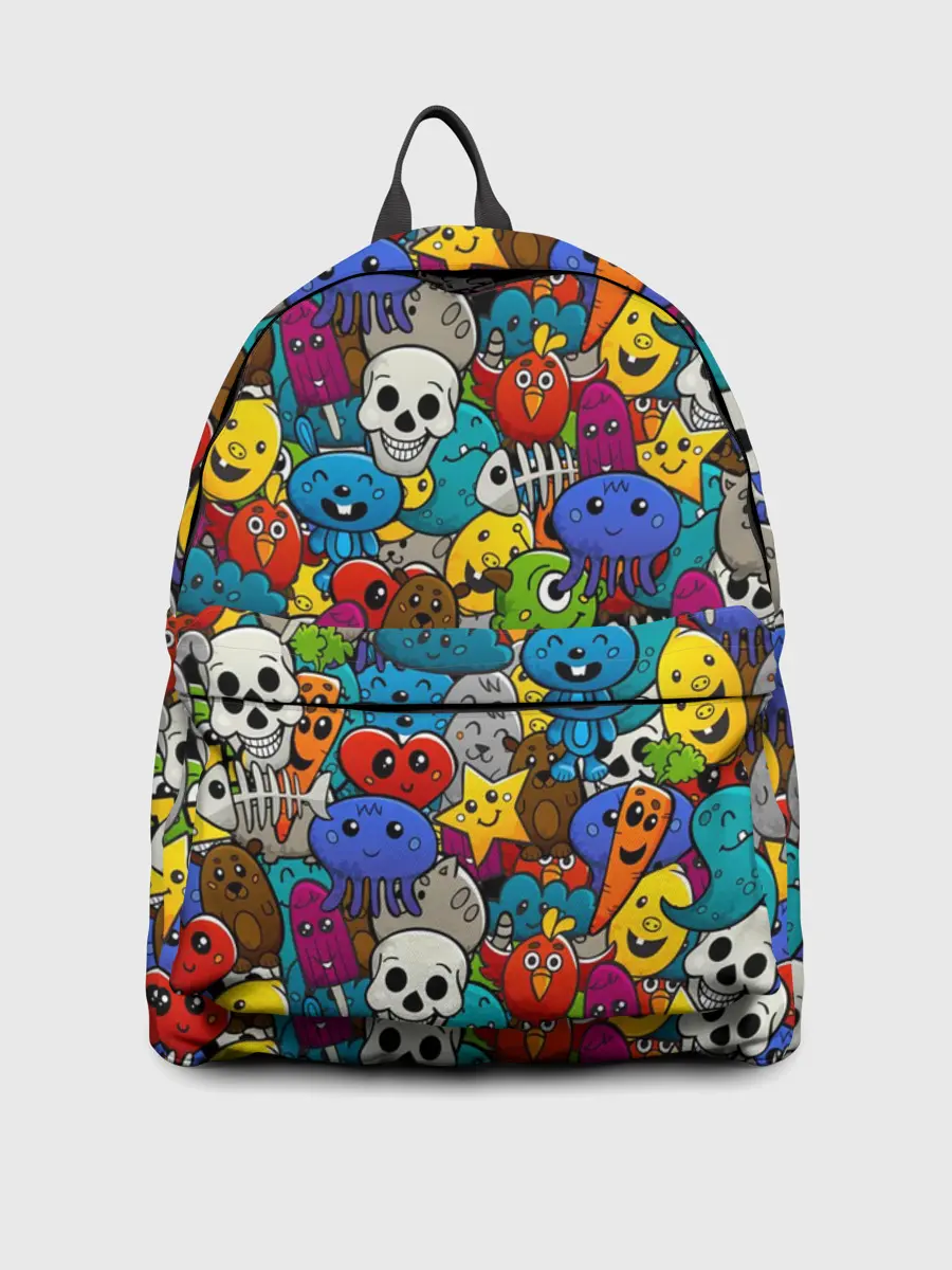 Рюкзак джинсовый / Граффити