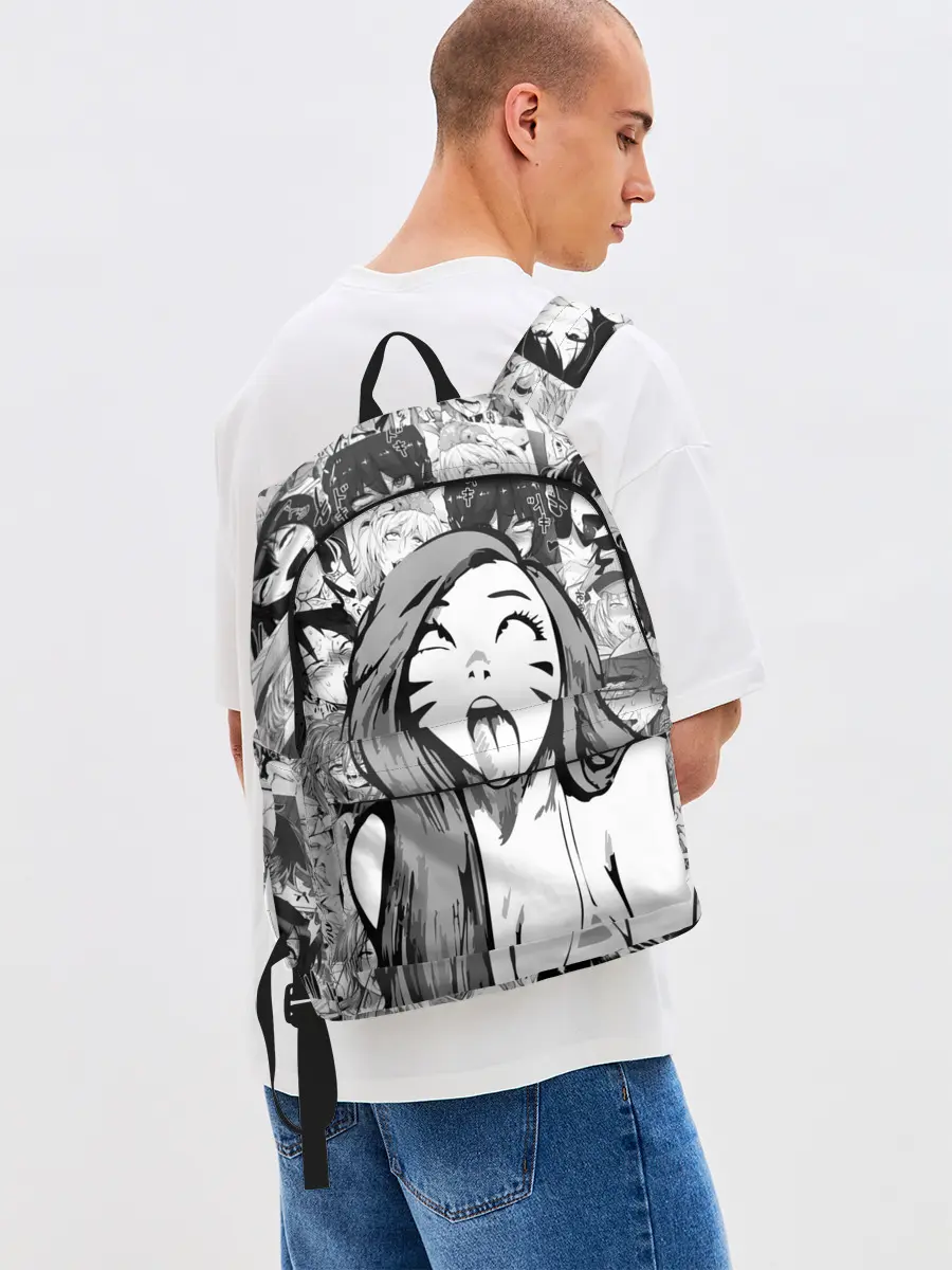 Рюкзак джинсовый / Belle Delphine Ahegao