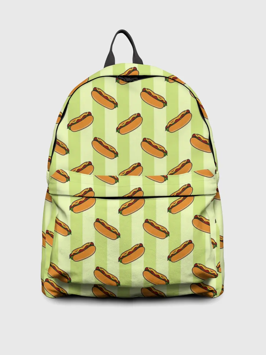 Рюкзак джинсовый / Хотдог