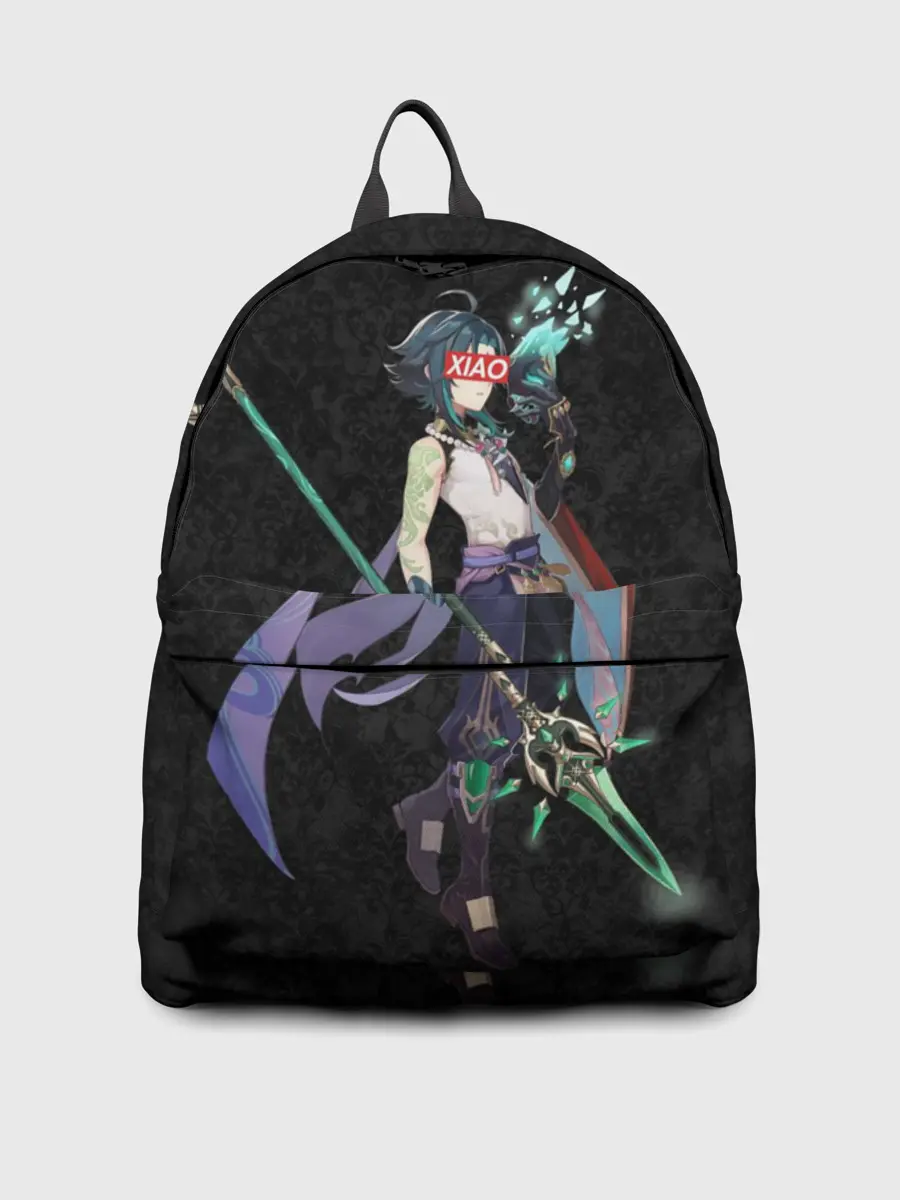 Рюкзак джинсовый / Genshin Impact XIAO