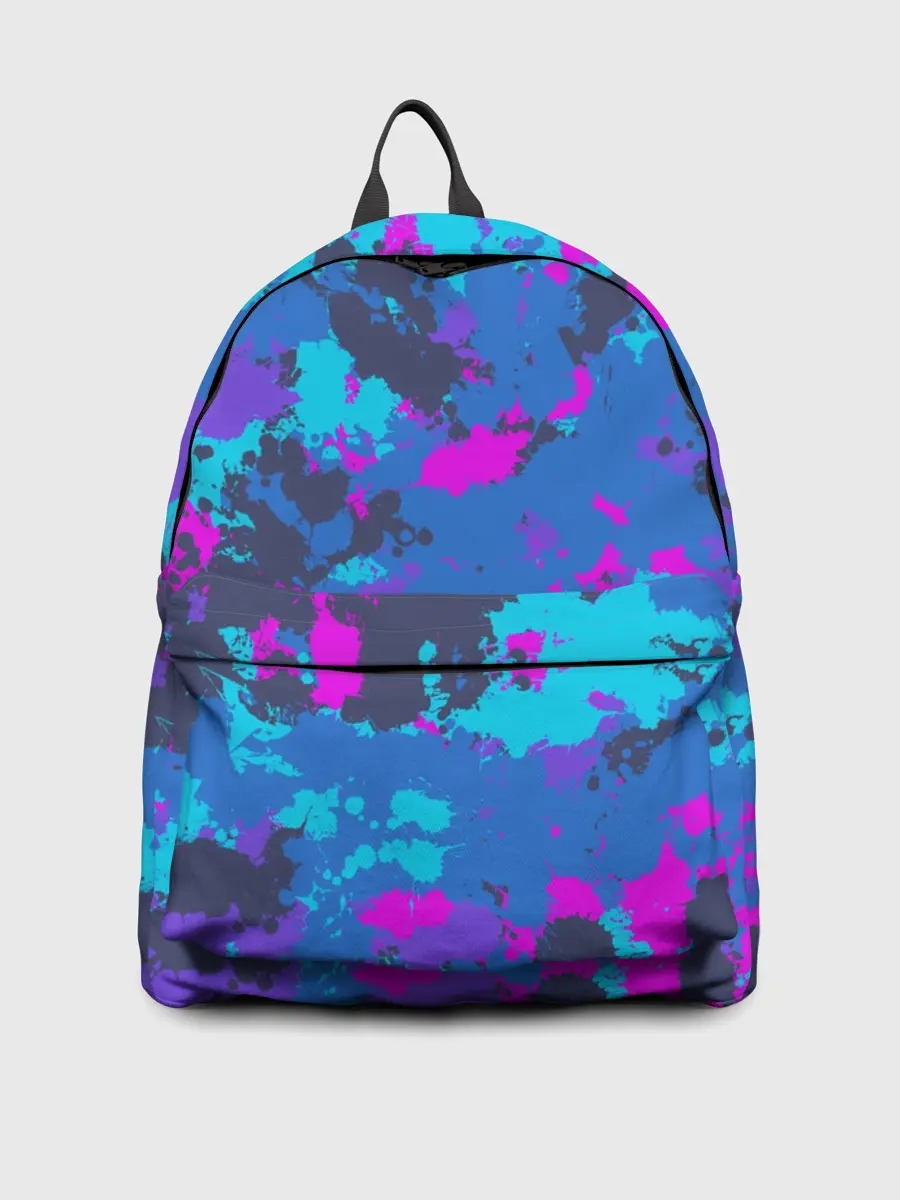 Рюкзак джинсовый / Неоновые краски