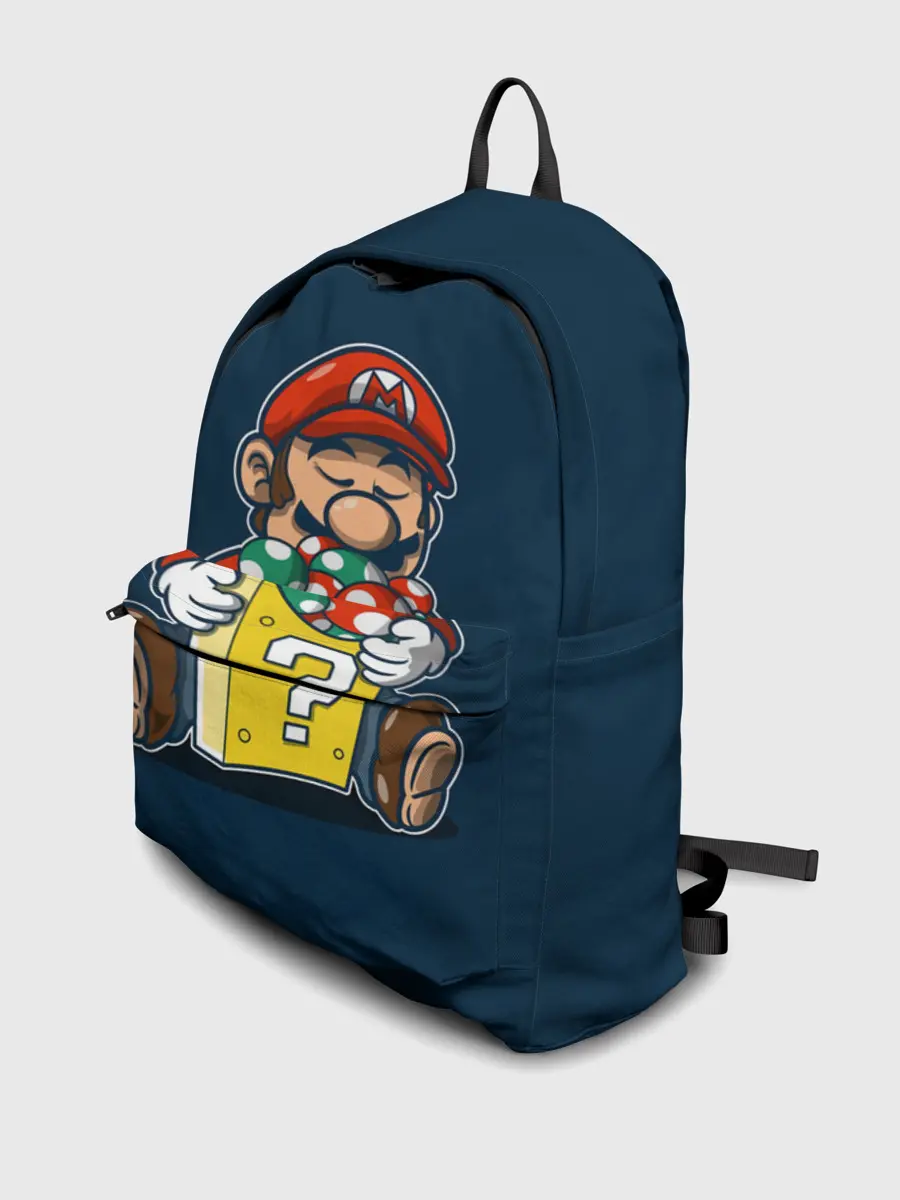 Рюкзак джинсовый / Марио