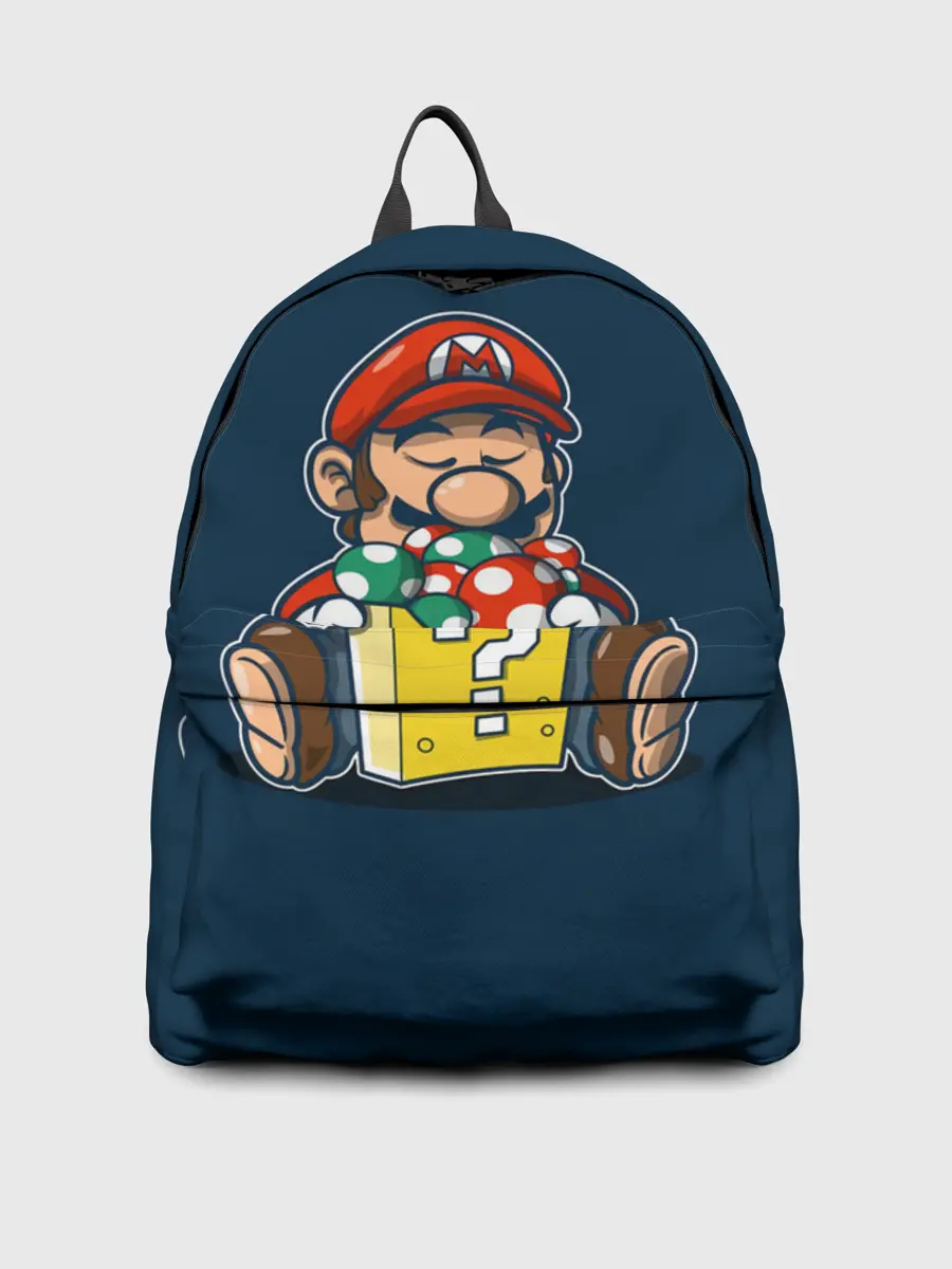 Рюкзак джинсовый / Марио