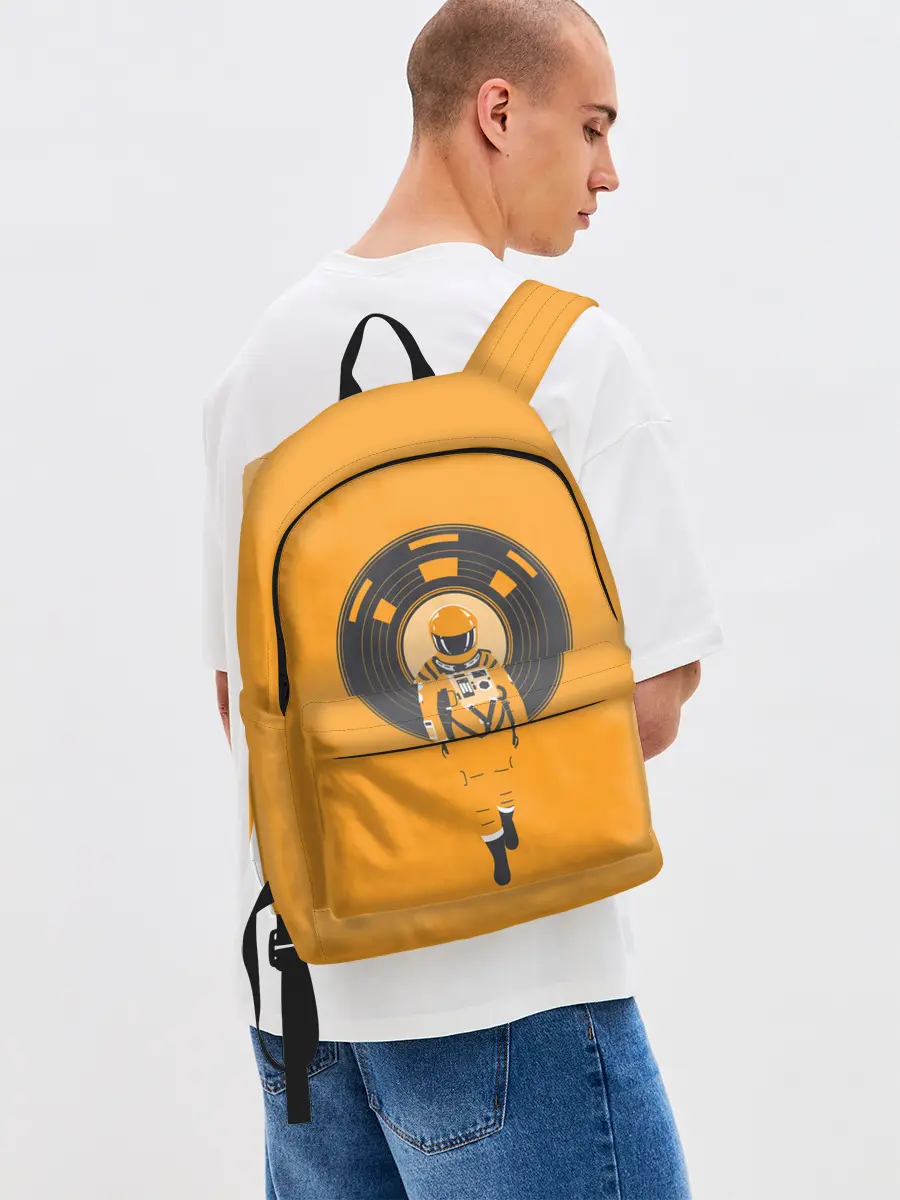 Рюкзак джинсовый / Космонавт