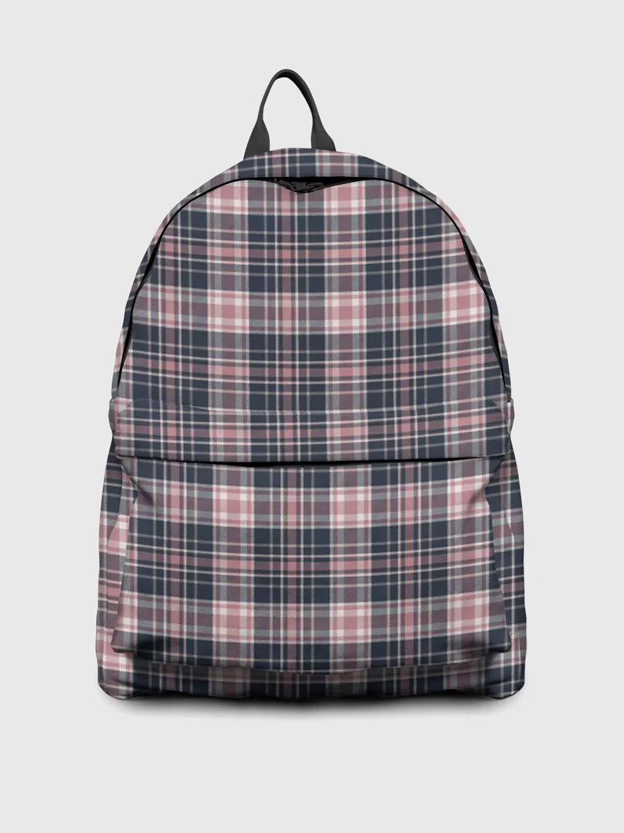 Рюкзак джинсовый / Клеточный узор