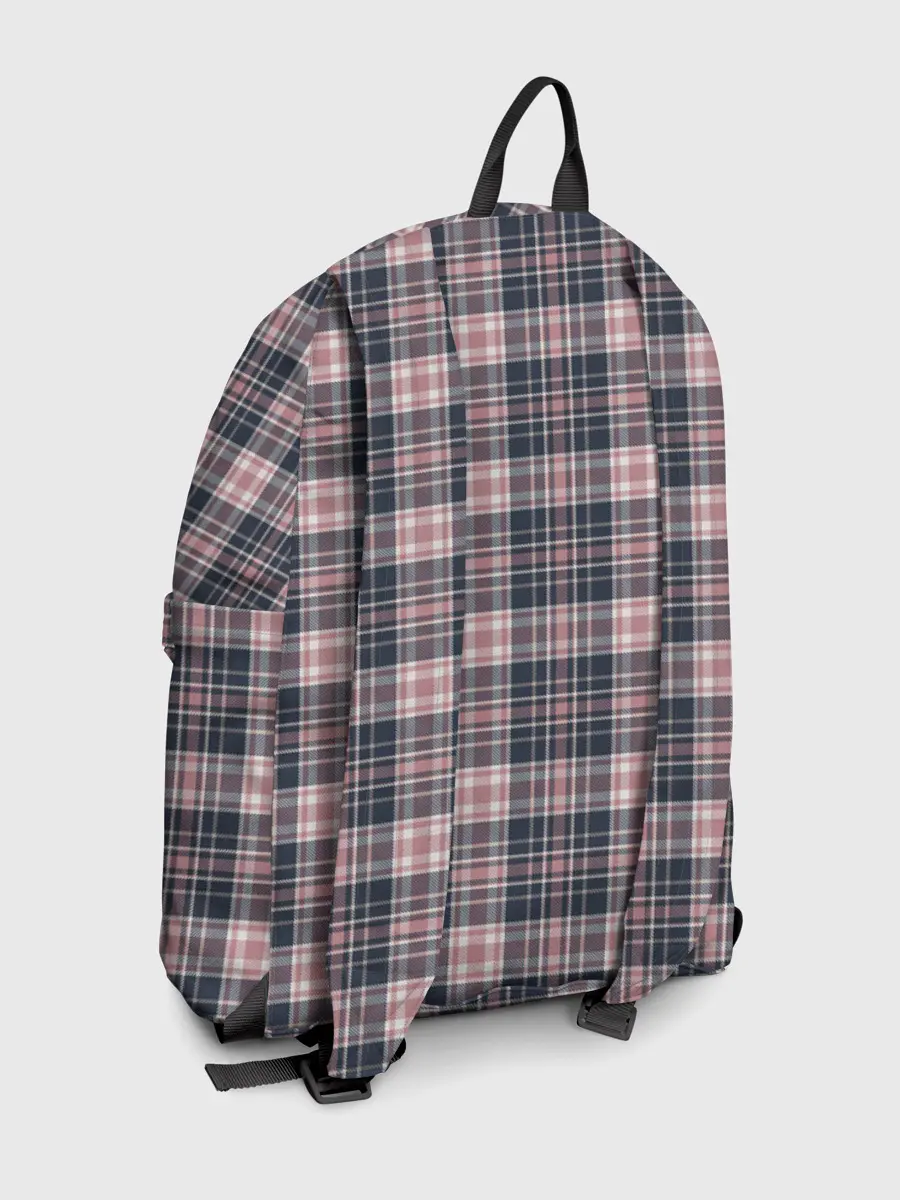 Рюкзак джинсовый / Клеточный узор