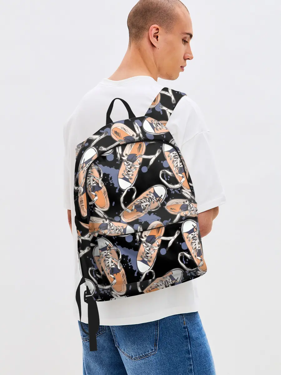 Рюкзак джинсовый / Кеды / Sneakers