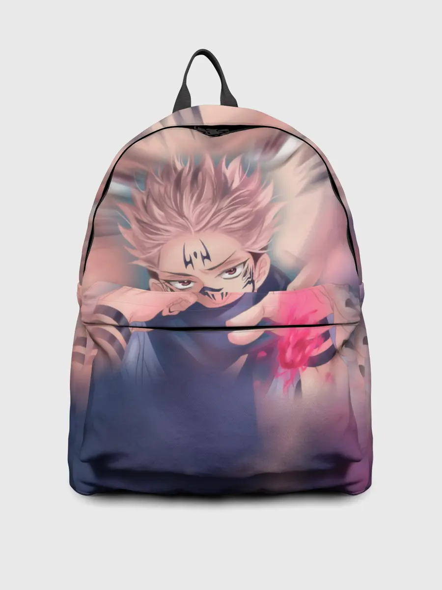 Рюкзак джинсовый / МАГИЧЕСКАЯ БИТВА | SUKUNA