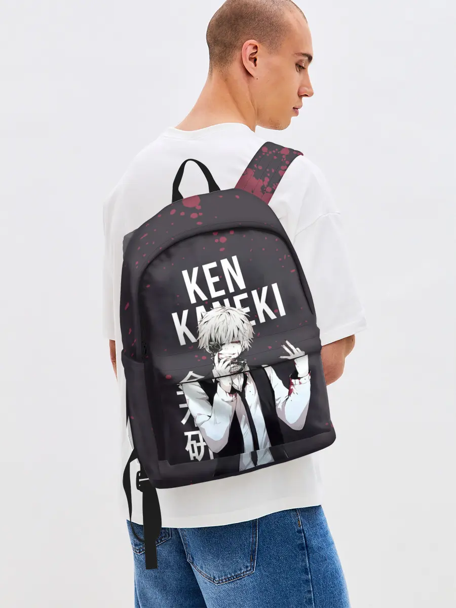 Рюкзак джинсовый / Ken Kaneki | Tokyo Ghoul