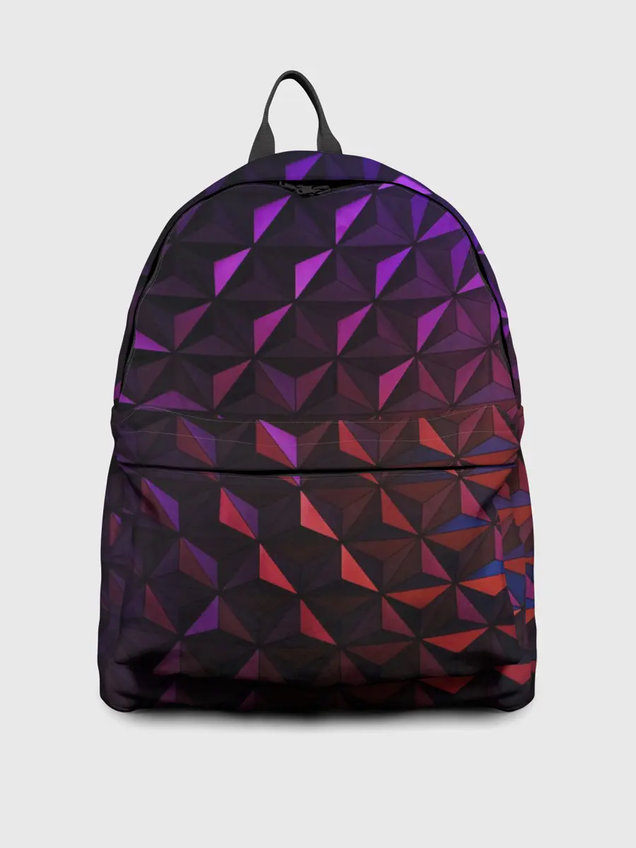 Рюкзак джинсовый / Неоновая Текстура