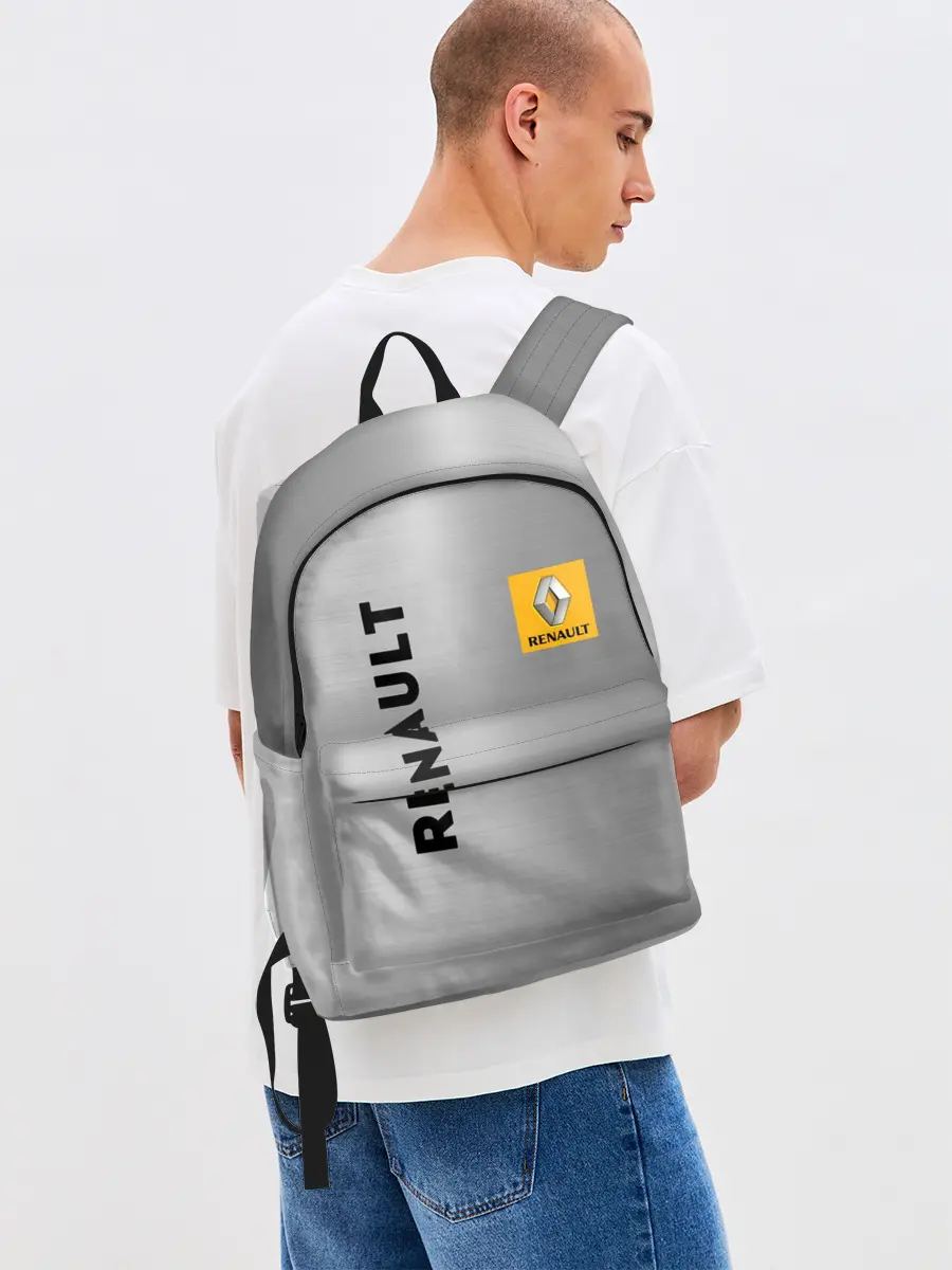 Рюкзак джинсовый / Renault | Сталь