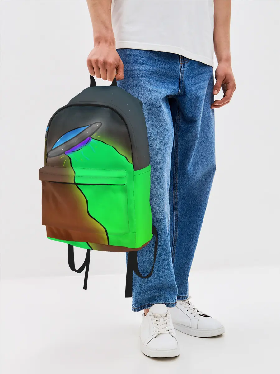 Рюкзак джинсовый / НЛО