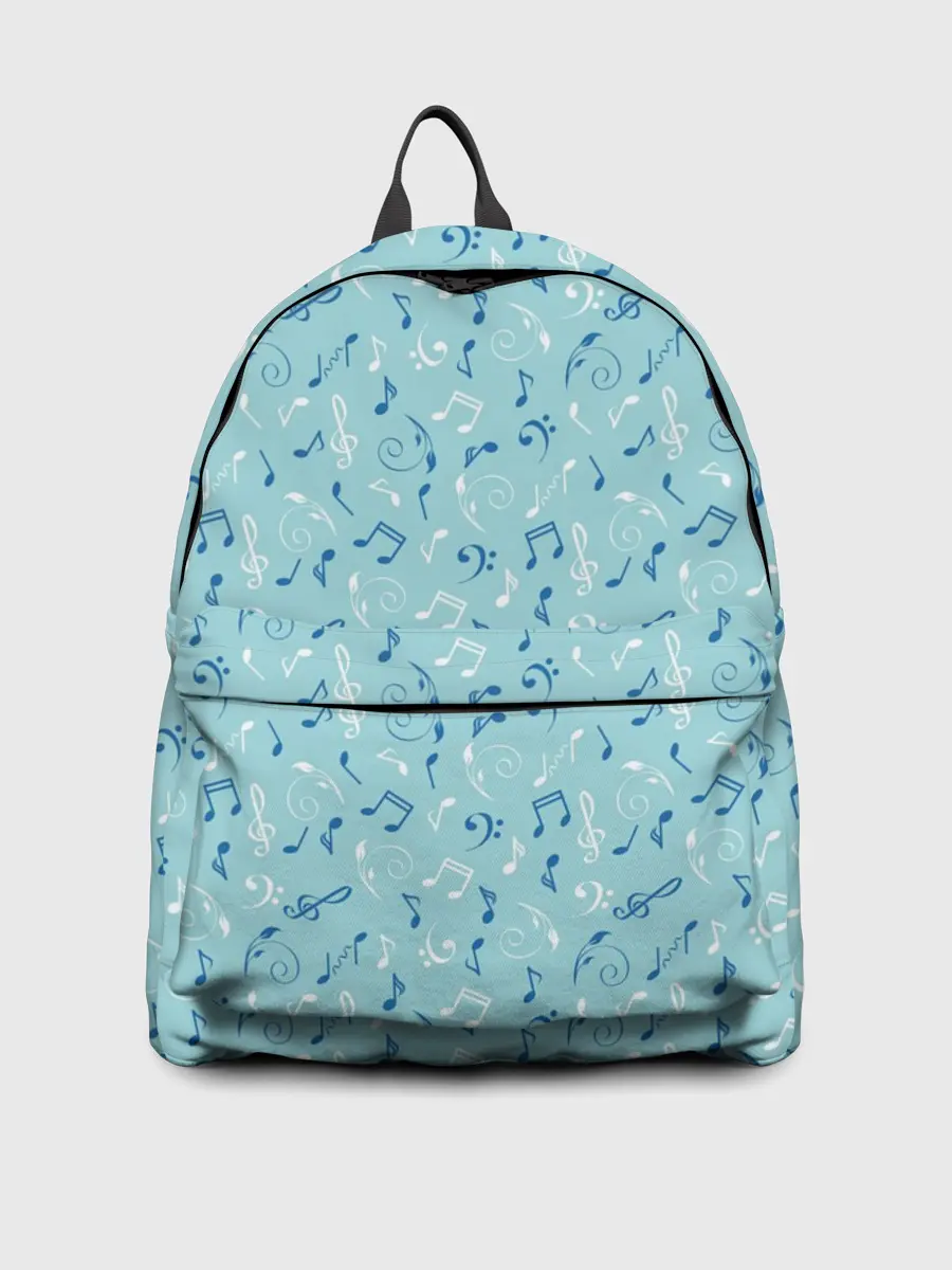 Рюкзак джинсовый / Ноты