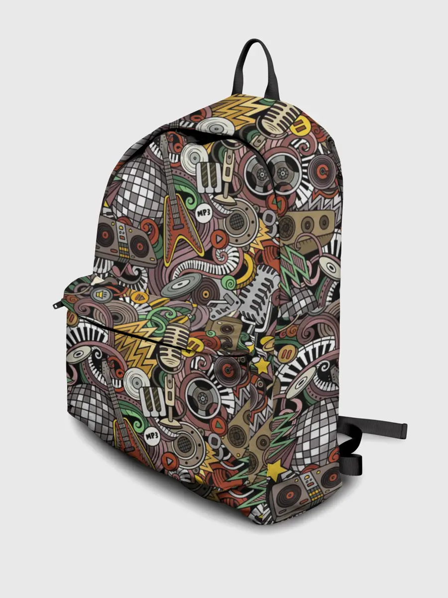 Рюкзак джинсовый / Музыка