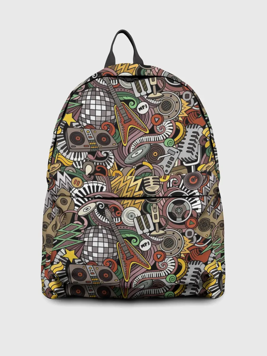 Рюкзак джинсовый / Музыка